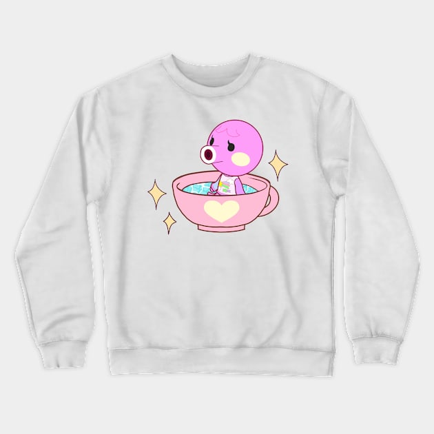 Marina Tea Crewneck Sweatshirt by Miri Art